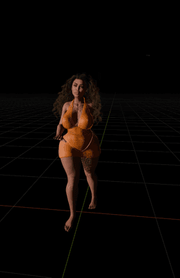 Baddie Latina Sexy Mamacita 3d model