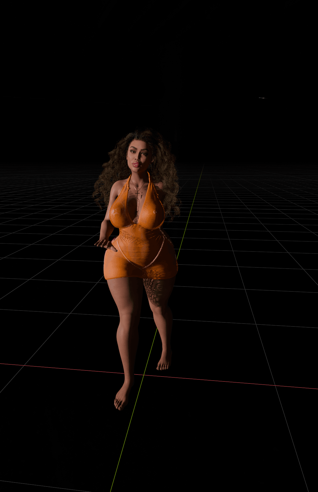 Baddie Latina Sexy Mamacita 3d model