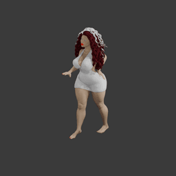 Baddie Latina Sexy Mamacita 3d model