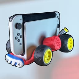 Mario Kart Switch Stand - For Classic, OLED & Switch2 3d model
