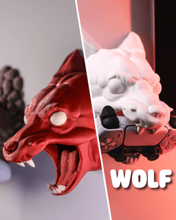 Wolf Controller Stand - Creature Series 3d model