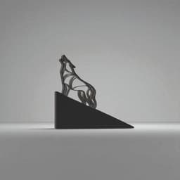 Door Stop, Wolf Door Stopper, Door Back, 2 Different Models 3d model