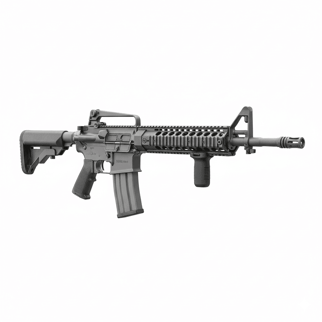 Gun SIG 716 Precision Rifle 3d model