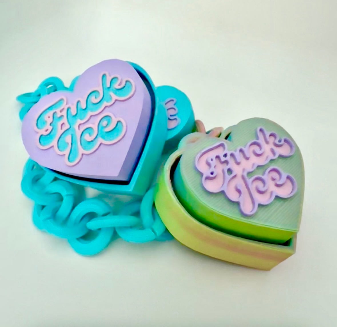 F-ck Ice Fidget Clicker 3d model