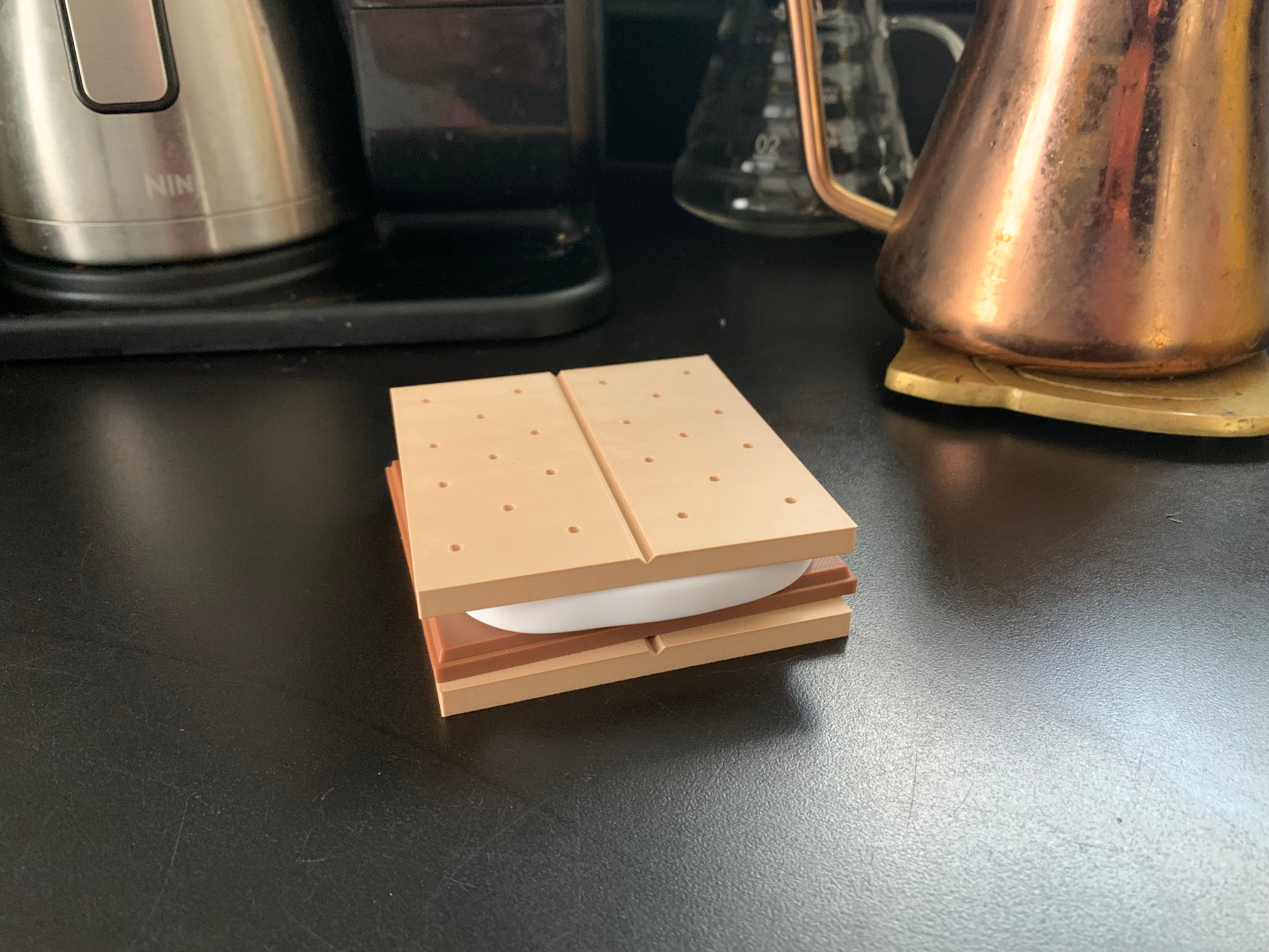 S'mores Coaster Set 3d model
