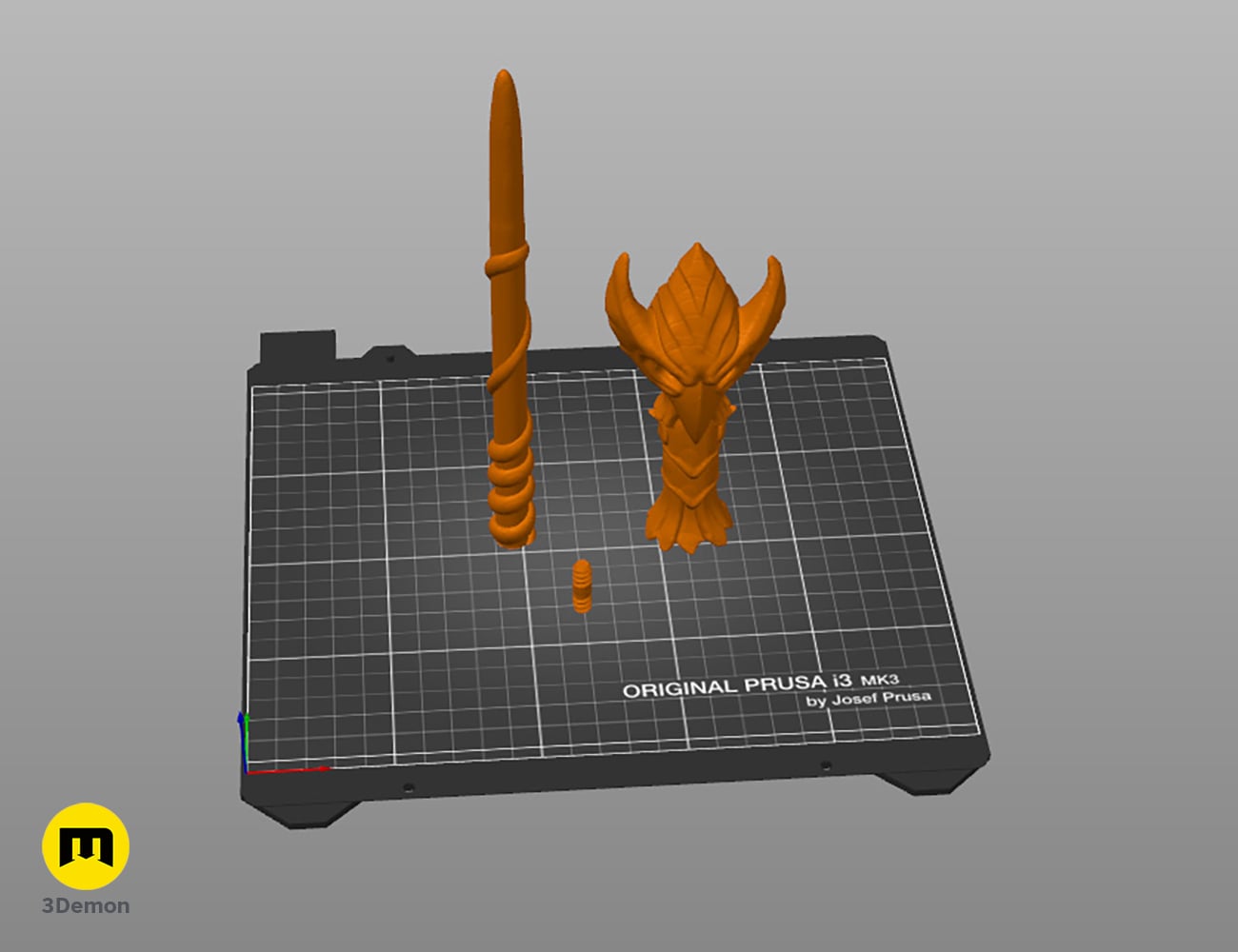 Chadwick Boot wand 3d model