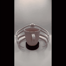 ARTICULATED RIBS COASTER 3d model