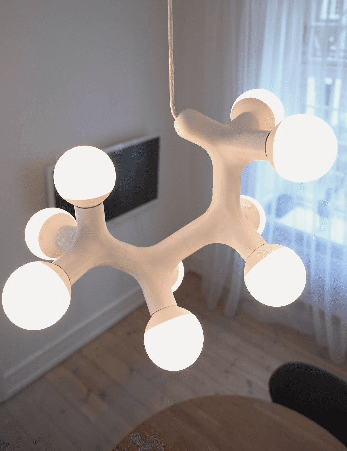 Molecule Lamp 3d model