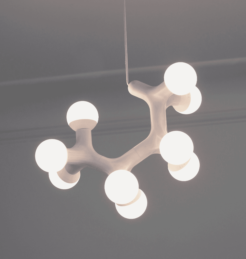 Molecule Lamp 3d model