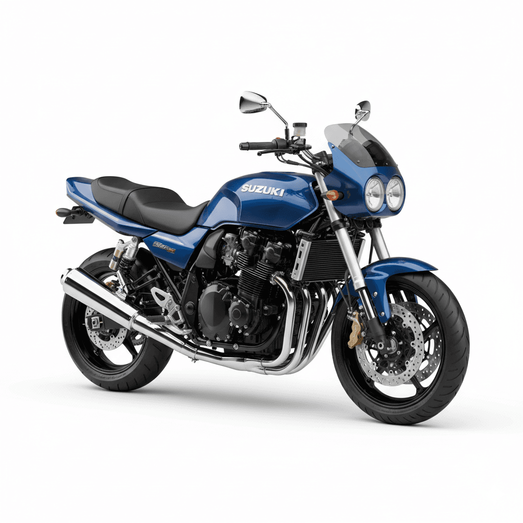 Suzuki GT750 Water Cooled Motorcycle 3d model