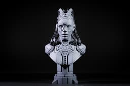Cyber Medusa - (Pre-Supported) 3d model