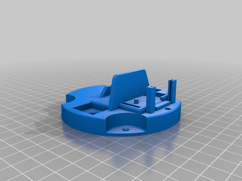 Tipping Bucket Rain Gauge 3d model