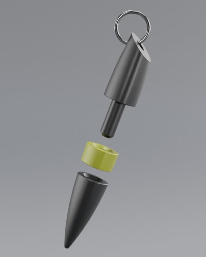 Umbreon Ear Keychain / Pendant 3d model