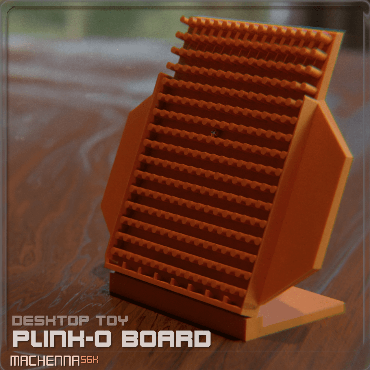 Plink-O Board | Desktop Games 3d model