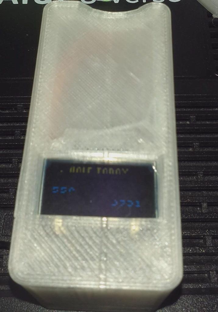 Raspberry Pi Zero W PiHole Case with OLED Display 3d model