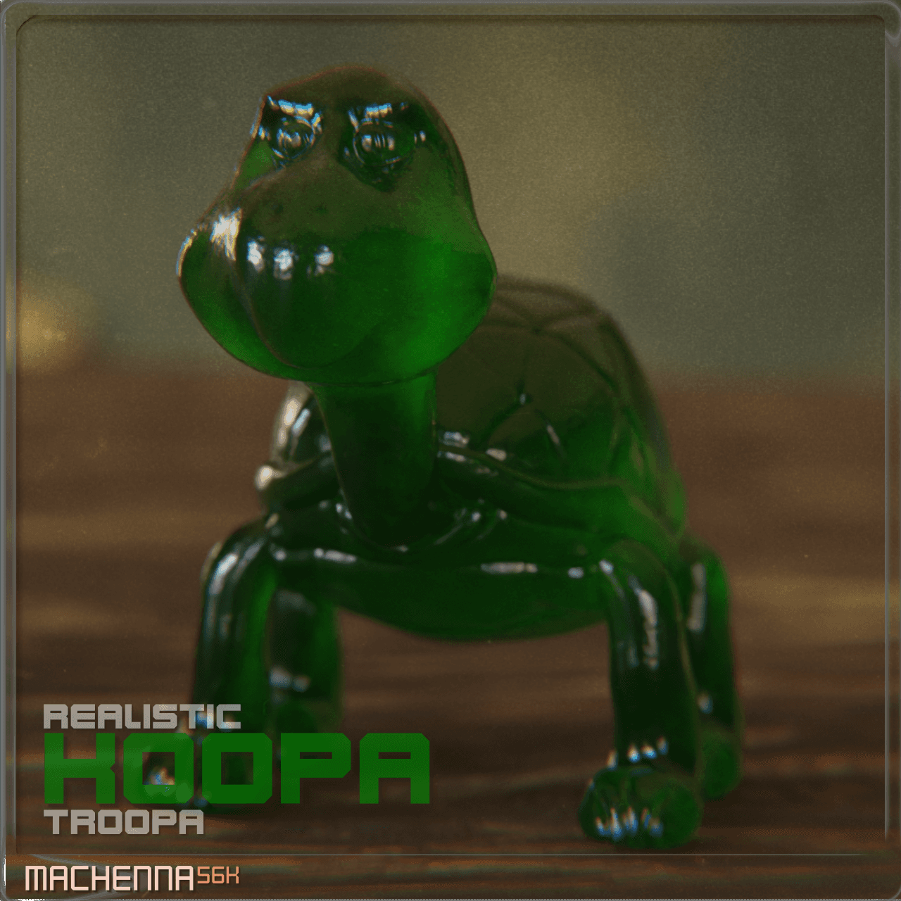 Realistic Koopa Troopa 3d model