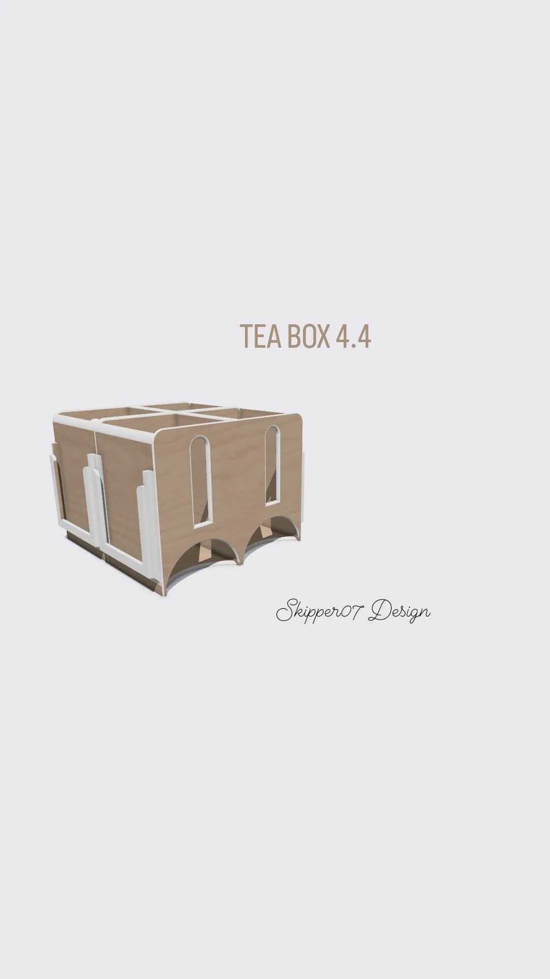 TEA BOX 4.4.stl 3d model