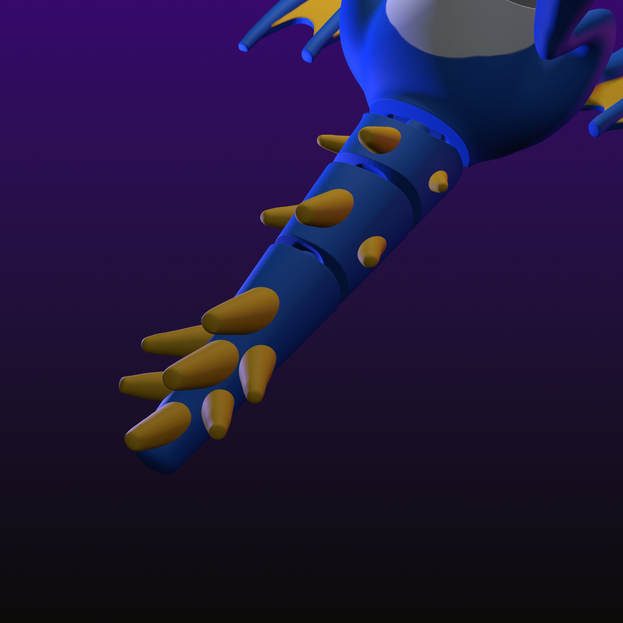 Stormfly the Spinecrest Dragon 3d model