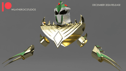Shredder Ranger Armor and Helmet 3d model