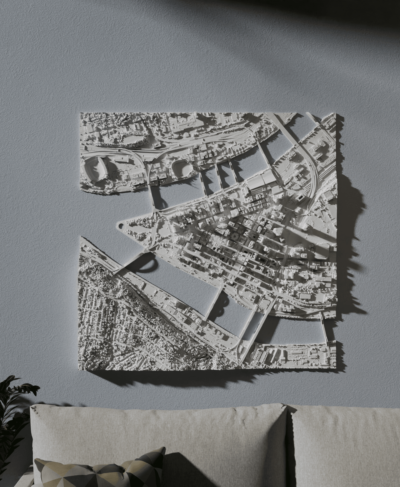 Pittsburgh, PA - Small 3d model