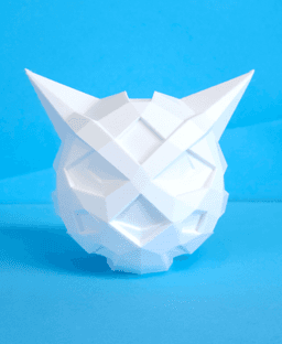 Glalie Low Poly Pokemon 3d model