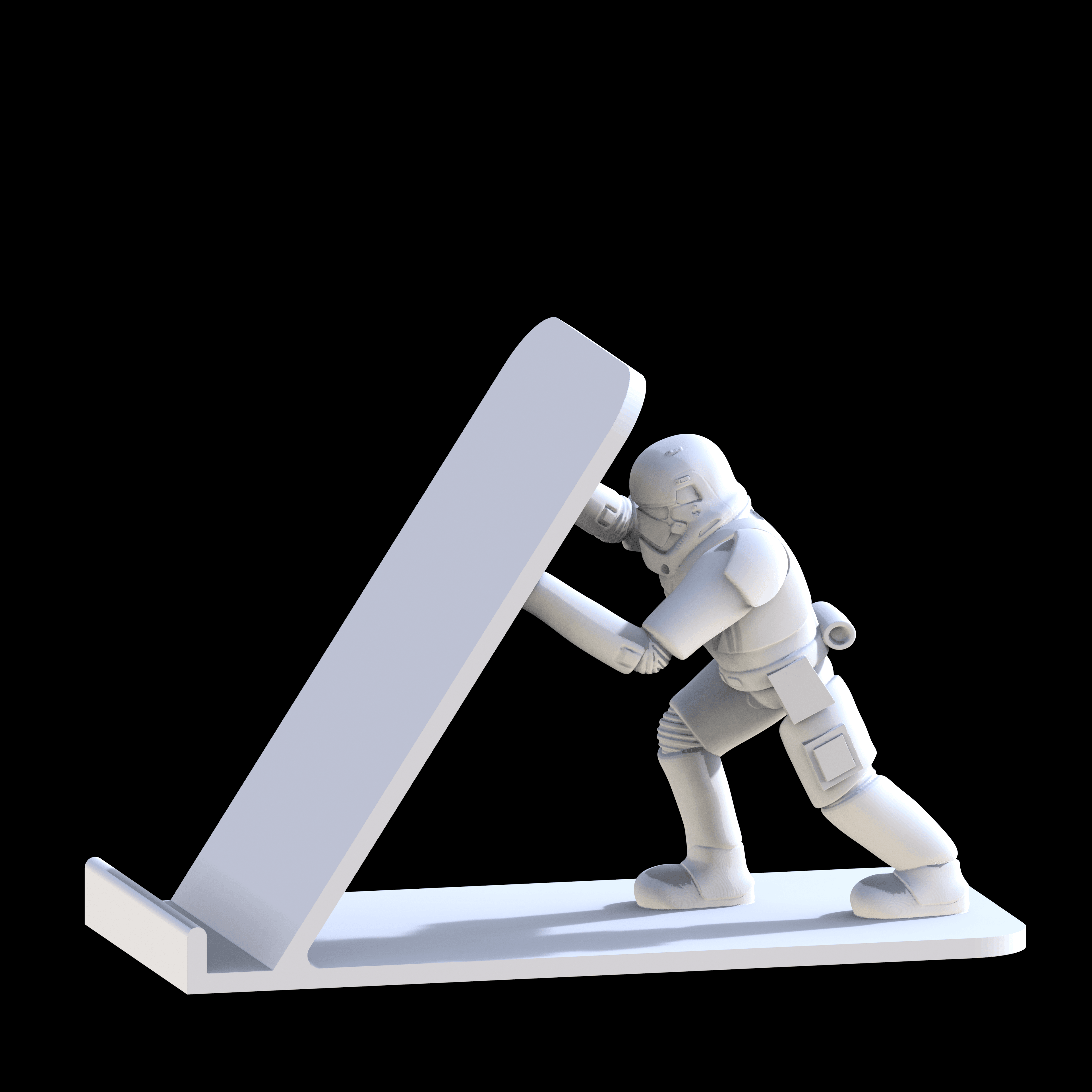 Stormtrooper Mobile Stand 3d model