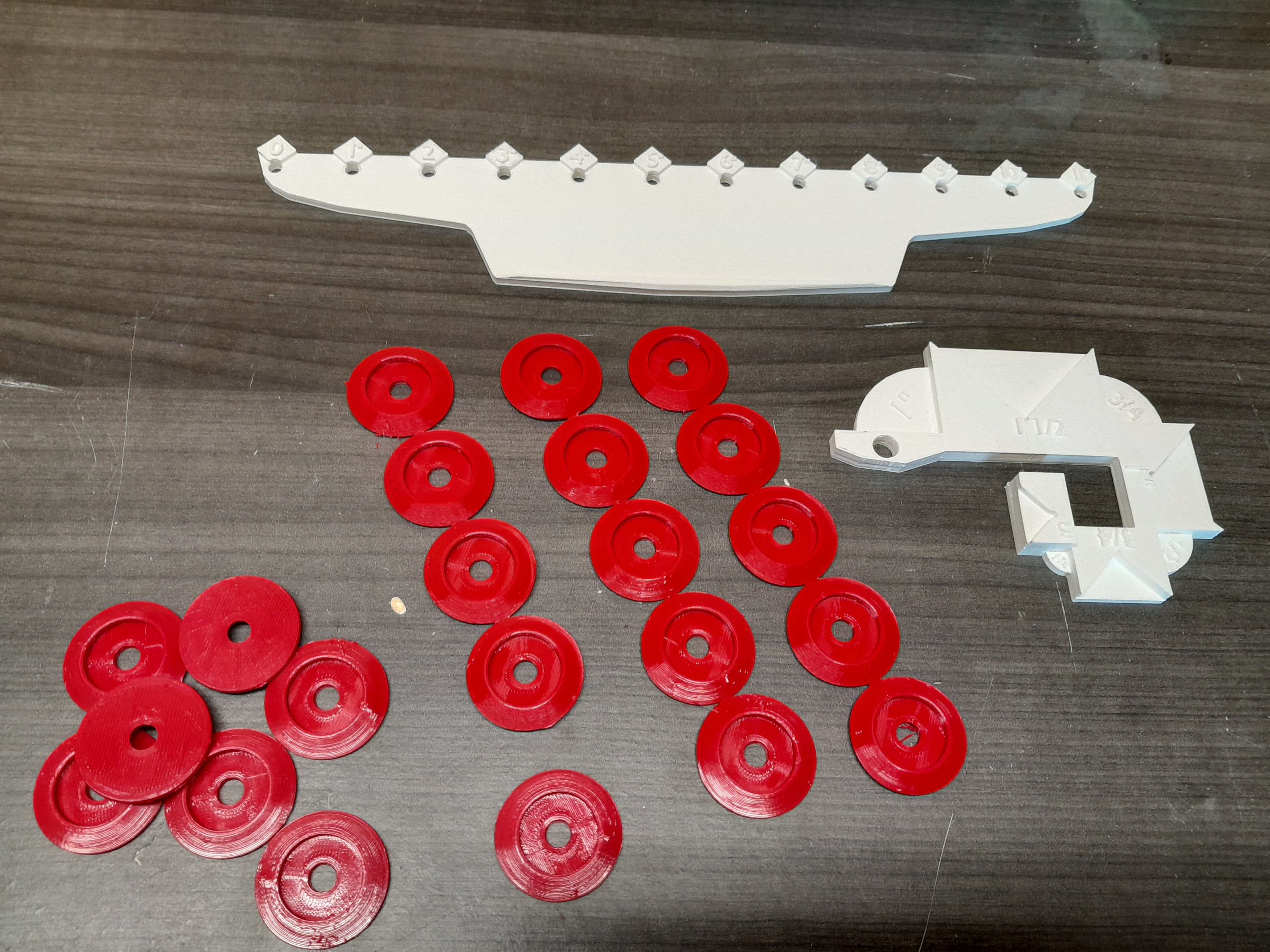 Sheet Metal Body Tools and Washer 3d model