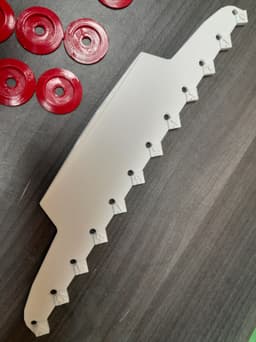 Sheet Metal Body Tools and Washer 3d model