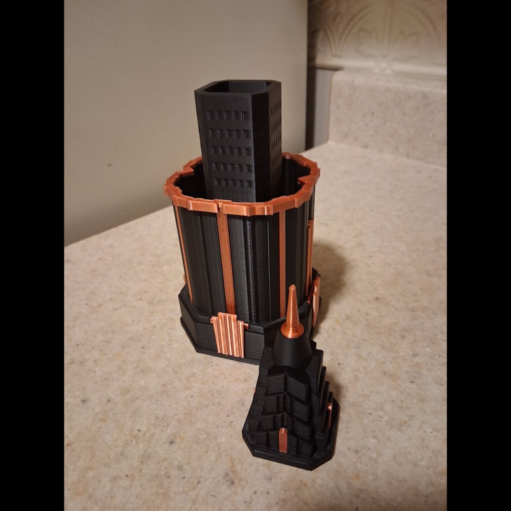 The Skyline Scribe Tower 3d model