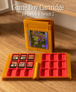 Game Boy Cartridge for Switch 2, Switch, 3DS & DS 3d model