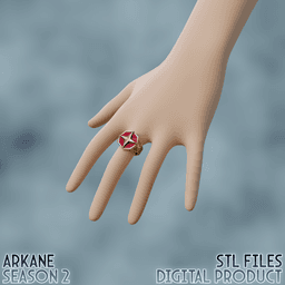 Ambessa Medarda Noxus Cosplay Ring Arcane League Of Legends Season 2 3d model