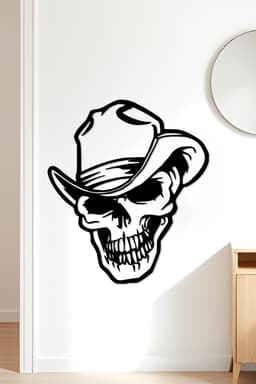 Skull Wall Art, Wall Decor, Home Decor 3d model