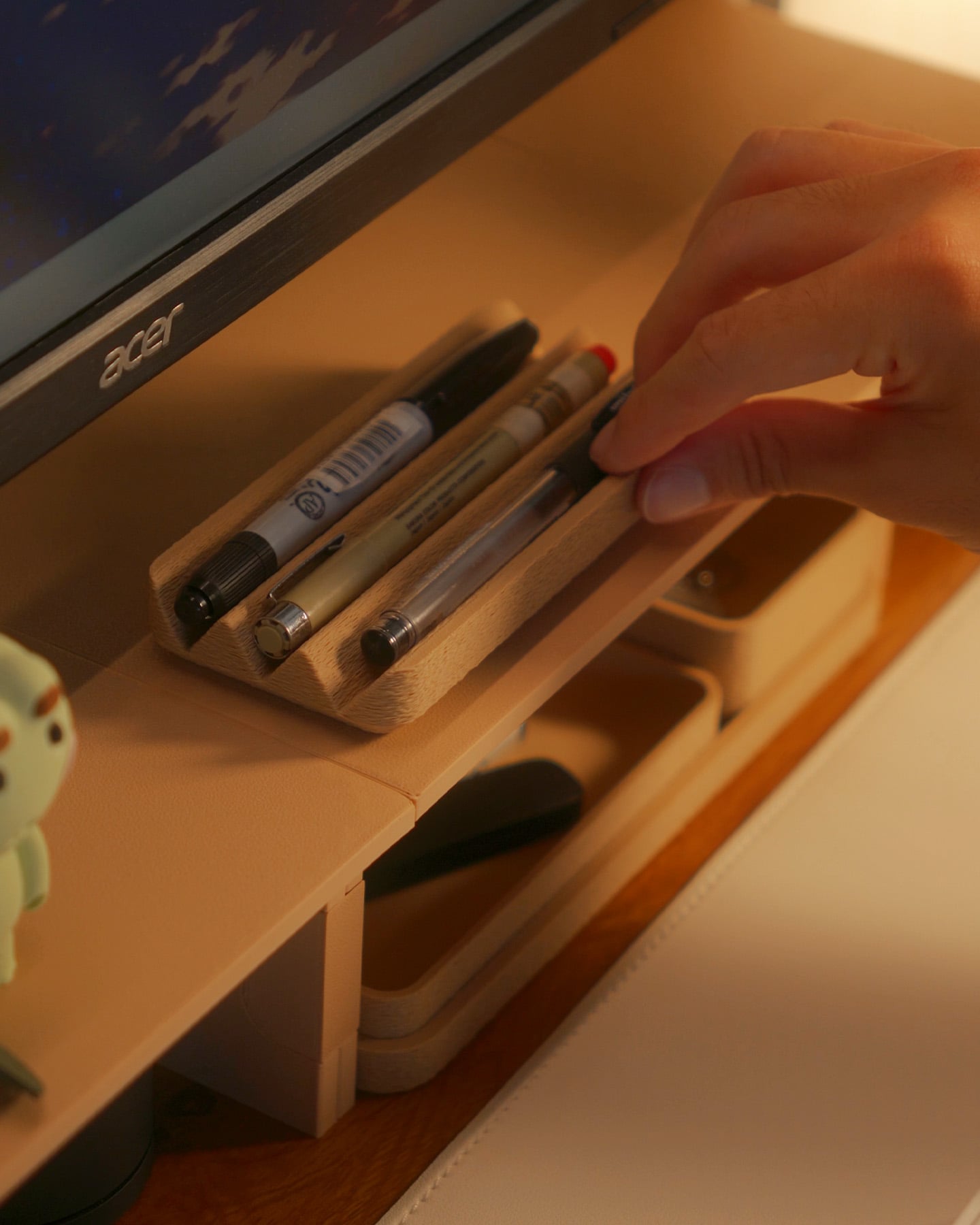 Modular Desk Organiser 3d model