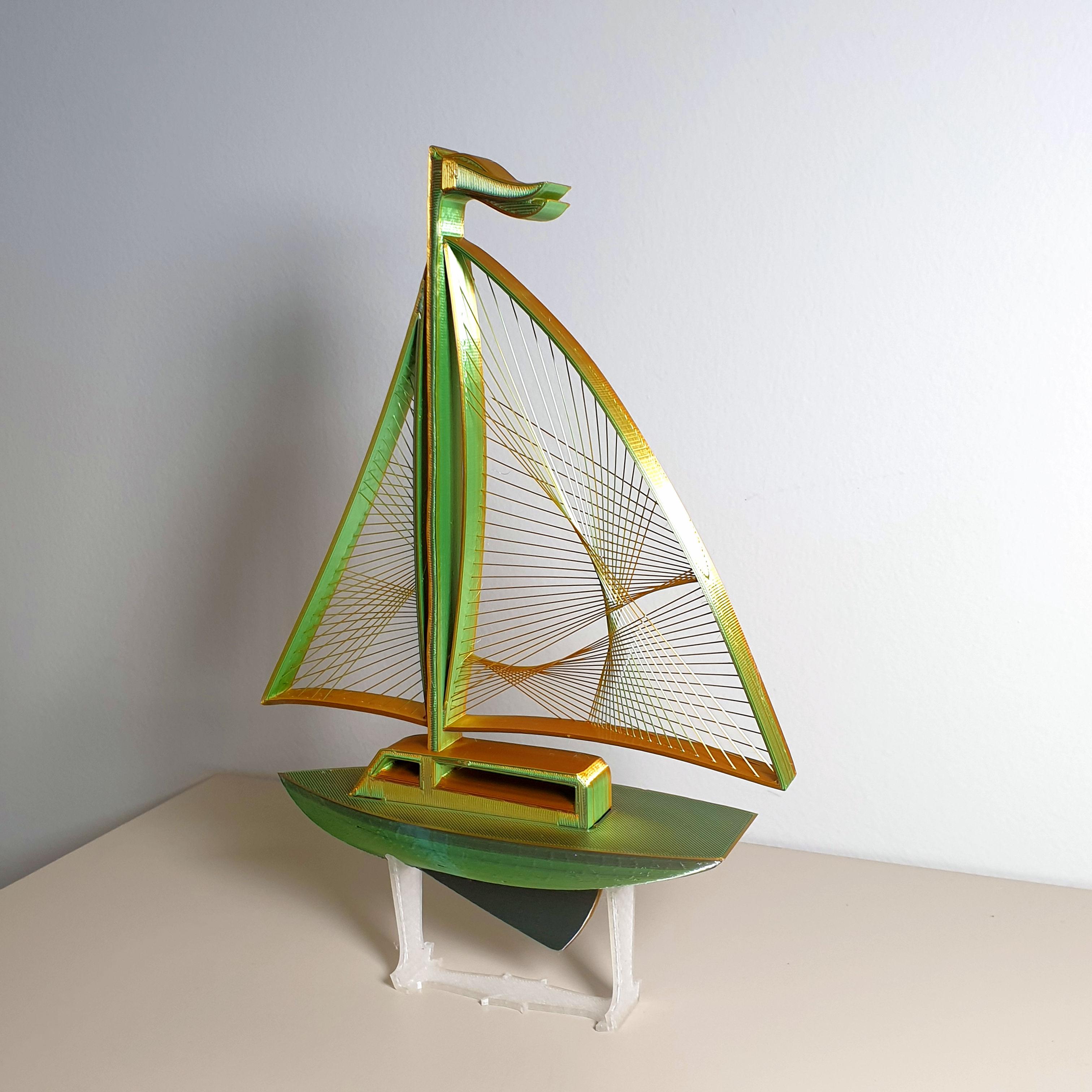 Sailboat stand 3d model