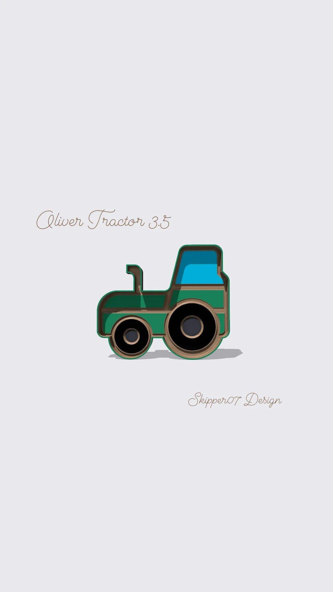 Oliver Tractor 3.5.stl 3d model