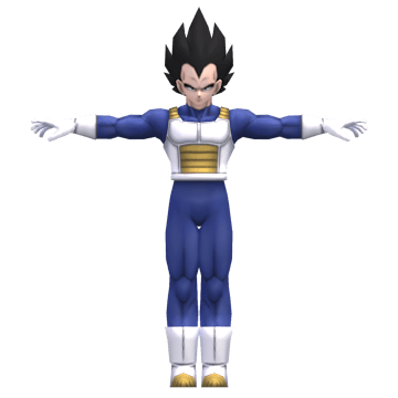 Dragon Ball Z Vegeta 3d model