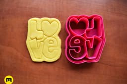 Valentine Cookie Cutter Set Vol. 3 3d model