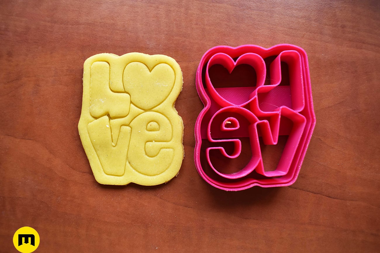 Valentine Cookie Cutter Set Vol. 3 3d model