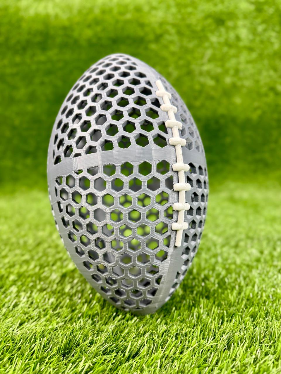 PRINT IN PLACE AIRLESS FOOTBALL BALL - AMERICAN FOOTBALL 3d model