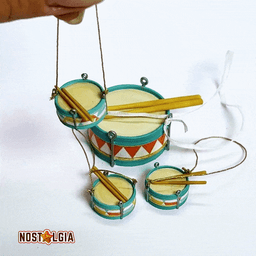 Drum Vintage Soviet Toy 3d model