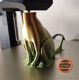 Statuette of the Cat 3d model