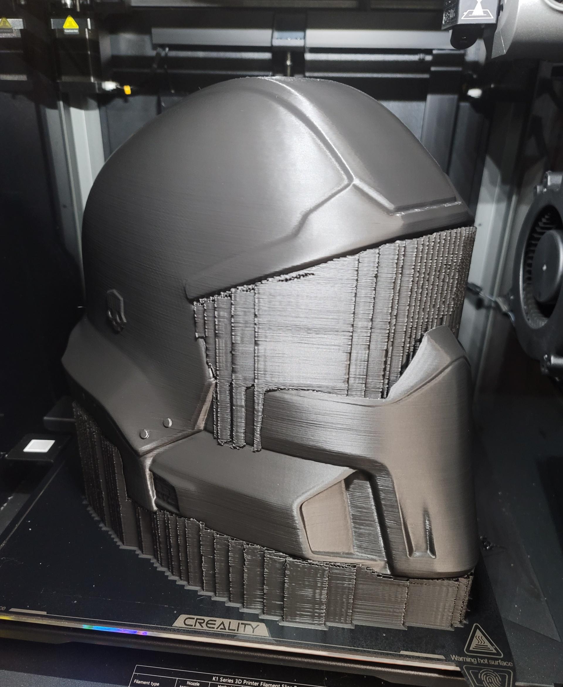 Helldivers 2 helmet SA-25 Steel trooper Fan Art 3d model
