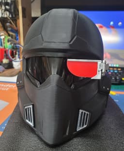 Helldivers 2 helmet SA-25 Steel trooper Fan Art 3d model