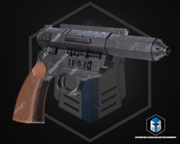 Captain Hayle's Blaster - 3D Print Files 3d model