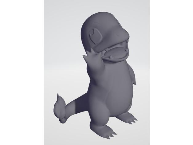 Pokémon - Salamèche HD ( Charmander ) 3d model
