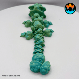 Baby Mushroom Dragon 3d model