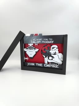 Star Wars - Join The Empire Shadow Box 3d model