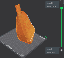 Lacrosse Stick Head 3d model