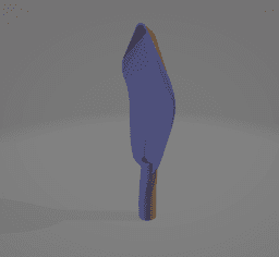 Lacrosse Stick Head 3d model