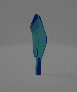 Lacrosse Stick Head 3d model